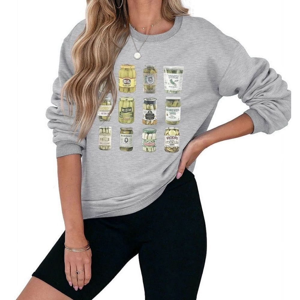 Vintage ASO Canned Pickle Crewneck Sweatshirt